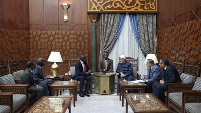 الإمام الأكبر: جهود الأزهر في أفريقيا الوسطى جزء من رسالته لدعم السلام