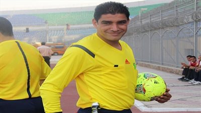 إبراهيم نور الدين حكما لمباراة الإسماعيلي والجيش