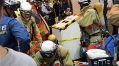 إصابة 9 يابانيين في هجوم بالغاز على مترو طوكيو