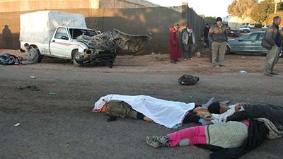 بالصور .. حوادث الطرق تحصد أرواح المصريين.. 20 ألف متوفٍ سنويًا على الطرق الخطرة.. 