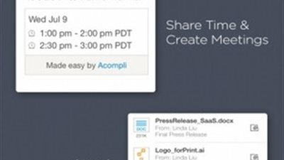 اعرض بريدك الإلكترونى والتقويم معًا مع 