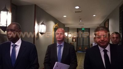 بالصور.. وصول عبدالعزيز وحياتو ورئيس الفيفا لحضور عمومية الـ«كاف»