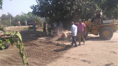 الشرطة تطلق قنابل غاز للسيطرة على اشتباكات أهالي طوخ