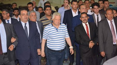 مرتضى منصور يحضر حفل ختام دورة حزب مستقبل مصر (صور)