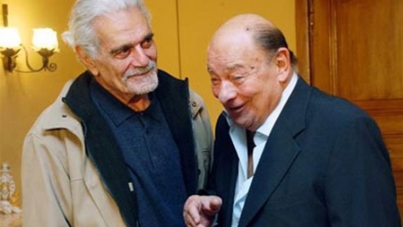 أحمد رمزى وعمر الشريف