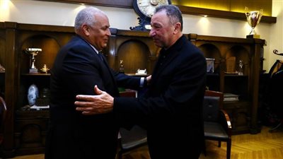 الخطيب يستقبل محافظ الوادي الجديد