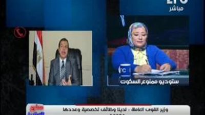 محمد سعفان: القوى العاملة توفر وظائف تخصصية براتب 8 آلاف جنيه