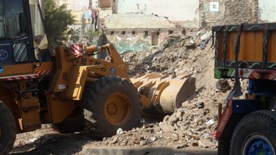 رفع 7432 طن مخلفات بمركز ساحل سليم