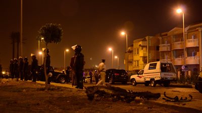 بالفيديو والصور.. القضاة «في وجه مدفع الإرهاب».. سيارة ملغمة تستهدف موكب النائب العام المساعد.. اغتيال هشام بركات «الأبرز».. تفجير «فندق القضاة» يهُز العريش.. وهجوم «