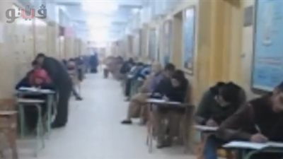 بالفيديو.. هدوء بجامعة طنطا مع بداية امتحانات نصف العام