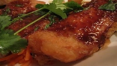 خطوات عمل سمك فيليه بـ«الصوص الأحمر والكريمة»