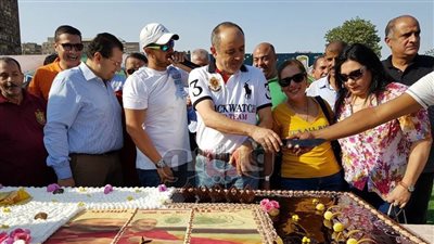 بالصور.. أعضاء الصيد يحتفلون بعودة عمرو السعيد لرئاسة النادي