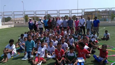 مياه البحر الأحمر تشارك في مهرجان الرياضة أسلوب حياة بالغردقة (صور)