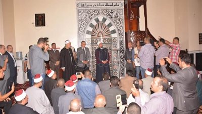 وزير الأوقاف يفتتح مسجد الحصة بالشرقية بتكلفة مليوني جنيه (صور)