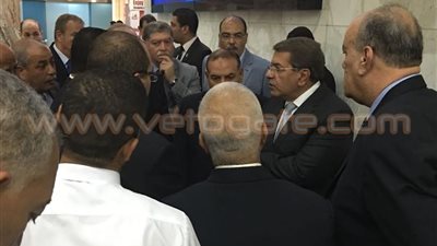 وزير المالية يتفقد سير العمل بالدائرة الجمركية بمطار القاهرة الجديد