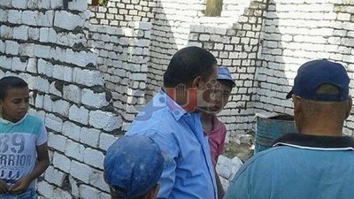 بالصور.. إزالة تعد على 100 متر أملاك دولة في بلقاس