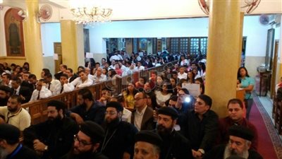 بالصور.. إيبارشية شبرا الخيمة تحتفل بتخريج 450 خادما