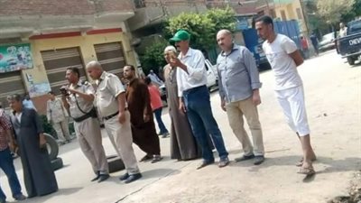 انفجار خط المياه الرئيسي في طوخ (صور)