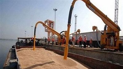 ميناء سفاجا يفرغ شحنة القمح الروماني المحتوية على بذور الخشخاش