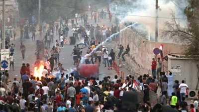 مقتل 3 محتجين في تجدد تظاهرات البصرة