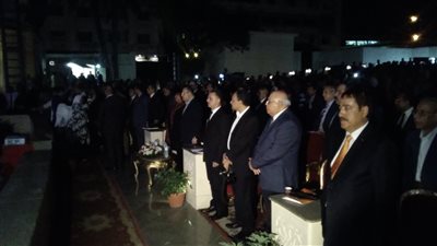 وزيرة الثقافة تشيد بمسرح عبد الوهاب (فيديو وصور)