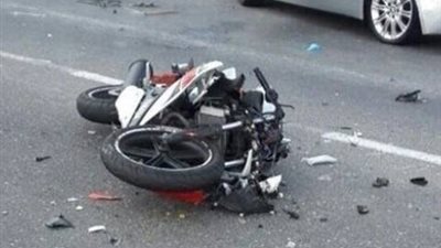 إصابة 3 أشخاص في انقلاب دراجة بخارية بالإسماعيلية