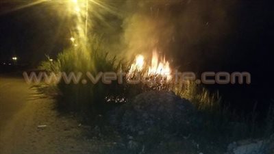 بالصور.. السيطرة على حريق بـ«السبع آبار» في الإسماعيلية