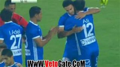 بالفيديو.. «جدو» يتقدم للإنتاج بالهدف الأول في المقاولون