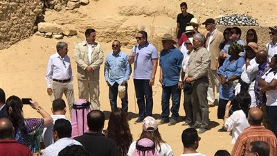 افتتاح مقبرة «محو» للمرة الأولى منذ اكتشافها (صور)