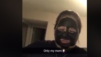 نهاية مروعة لامرأة وضعت ماسك على وجهها (فيديو)