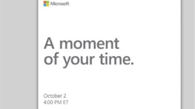 مايكروسوفت تعلن عن جهاز Surface الجديد في أكتوبر المقبل