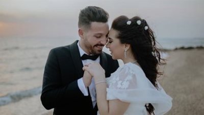 أول تعليق لمحمود حجازي بعد زفافه على ابنة شريف منير