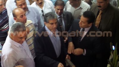 بالفيديو والصور.. وزير البيئة يصل إلى محافظة الشرقية