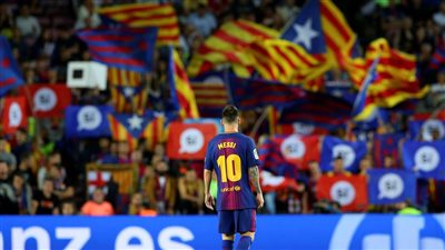 اتجاه لتأجيل لقاء برشلونة ولاس بالماس بسبب الوضع الأمني في كتالونيا