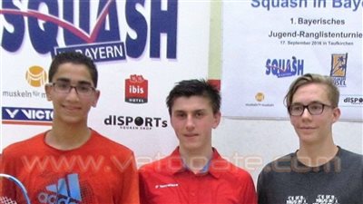 عبدالرحمن غيط يفوز بالمركز الثاني ببطولة بايرن الألمانية للإسكواش