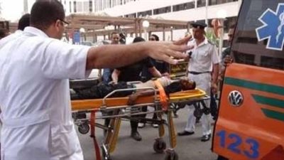 إصابة فردي شرطة في حادث تصادم برفح