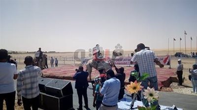 بالصور.. انطلاق فعاليات مهرجان «الهجن» في الوادي الجديد