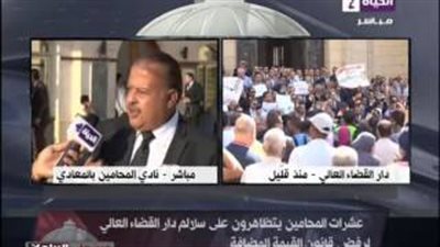 كرم خليفة: وقفات المحامين ضد «القيمة المضافة» ليست مسيسة