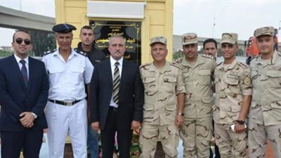 محافظ الإسماعيلية يزيح الستار عن مشروع كوبري الفردان (صور)
