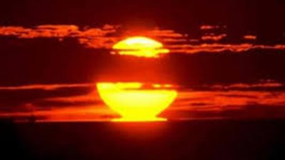 ننشر حالات شروق الشمس من مغربها