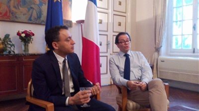 سفير فرنسا بالقاهرة: نسعى لدعم الاستثمار في مصر والتعاون الأمني