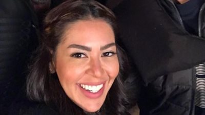 لقاء الخميسي وأحمد صلاح حسني في كواليس «أبواب الشك» (صورة)