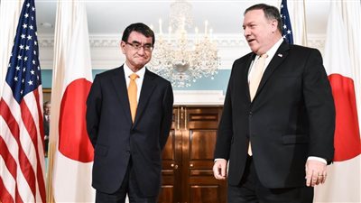 وزير الخارجية الأمريكي يبحث مع نظيره الياباني مواصلة تعزيز التحالف الأمني