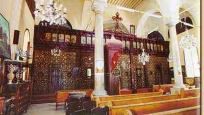 انتهاء مراسم الاحتفال بكنيسة العذراء بمسطرد