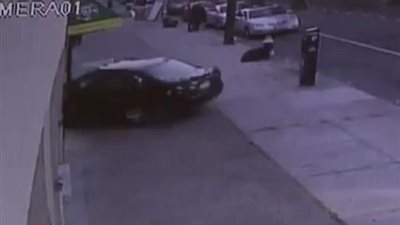 بالفيديو والصور.. لحظة اقتحام سيارة مركزا للأطفال ببرونكس