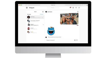 إنستجرام يبدأ دعم ميزة الرسائل الخاصة على الويب
