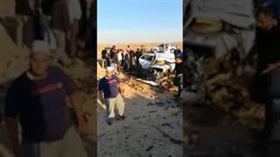 بالفيديو.. مصرع 6 أشخاص في حادث تصادم مروع بالأردن