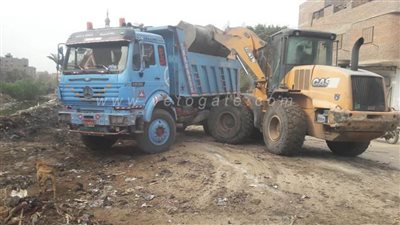 رفع 900 طن مخلفات بالخانكة | صور