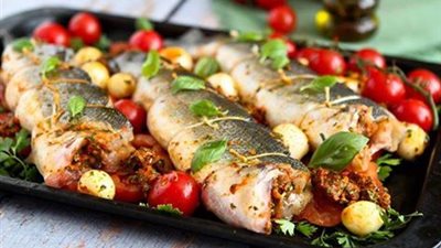 طريقة إعداد «سردين محشي بالخضار»