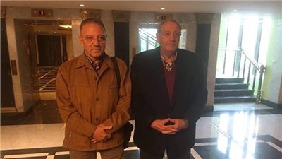 جلسة تجمع طلعت يوسف وعبد السلام بعد لقاء وادي دجلة